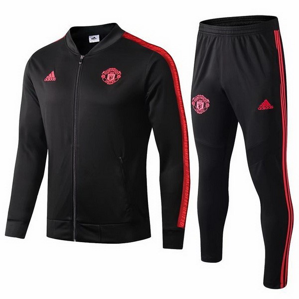 Trainingsanzug Manchester United 2019-20 Rote Schwarz